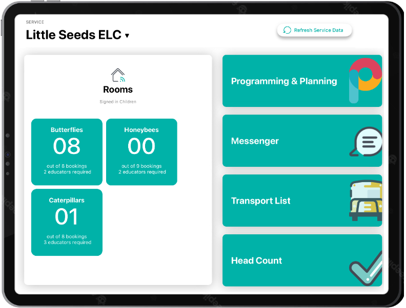 QK Playground App: Programming, Health Tracking + Sign in